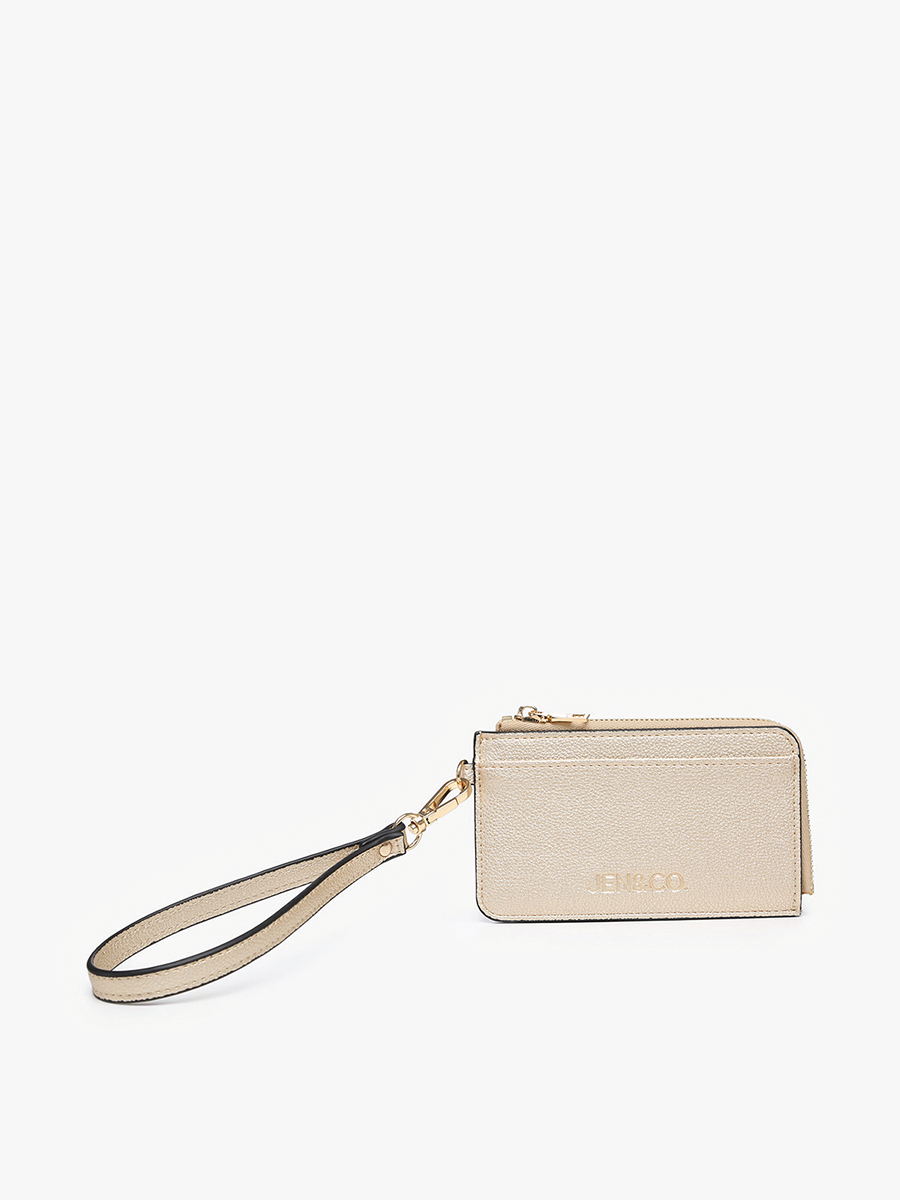 WL2081 Annalise Wallet w/ Cardholders & Zip Compartment: Sky Blue