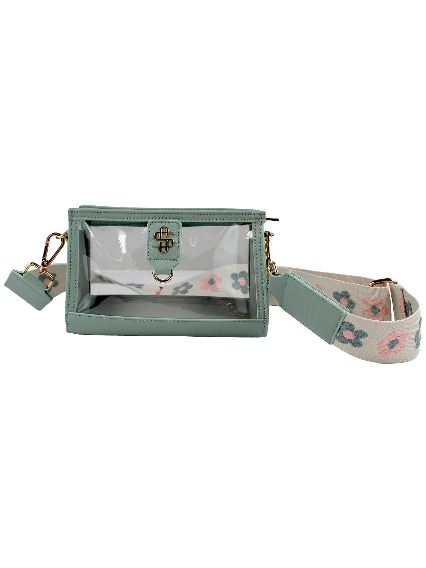 Clear Leather Bag