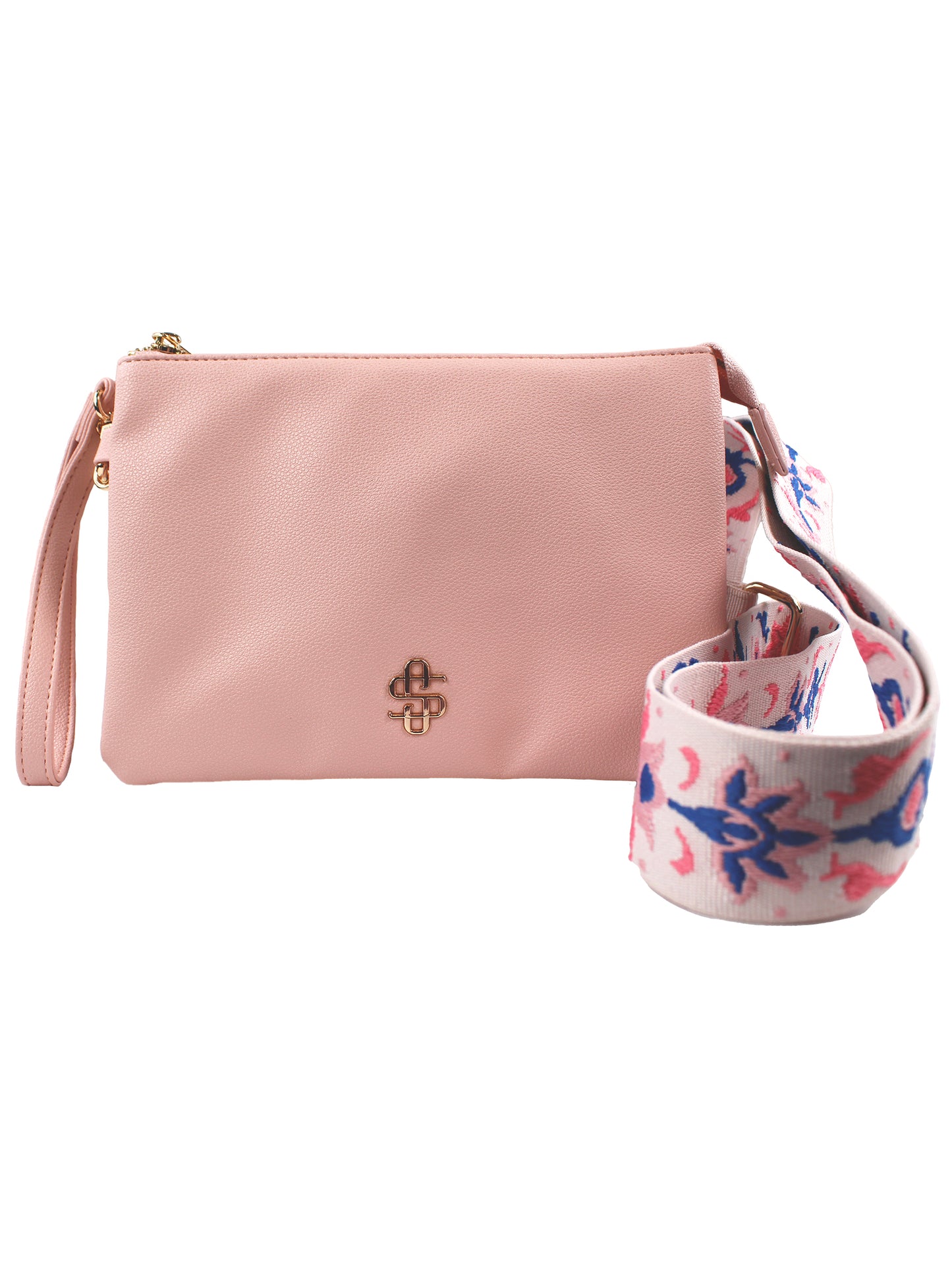 Leather Crossbody Wallet Bag