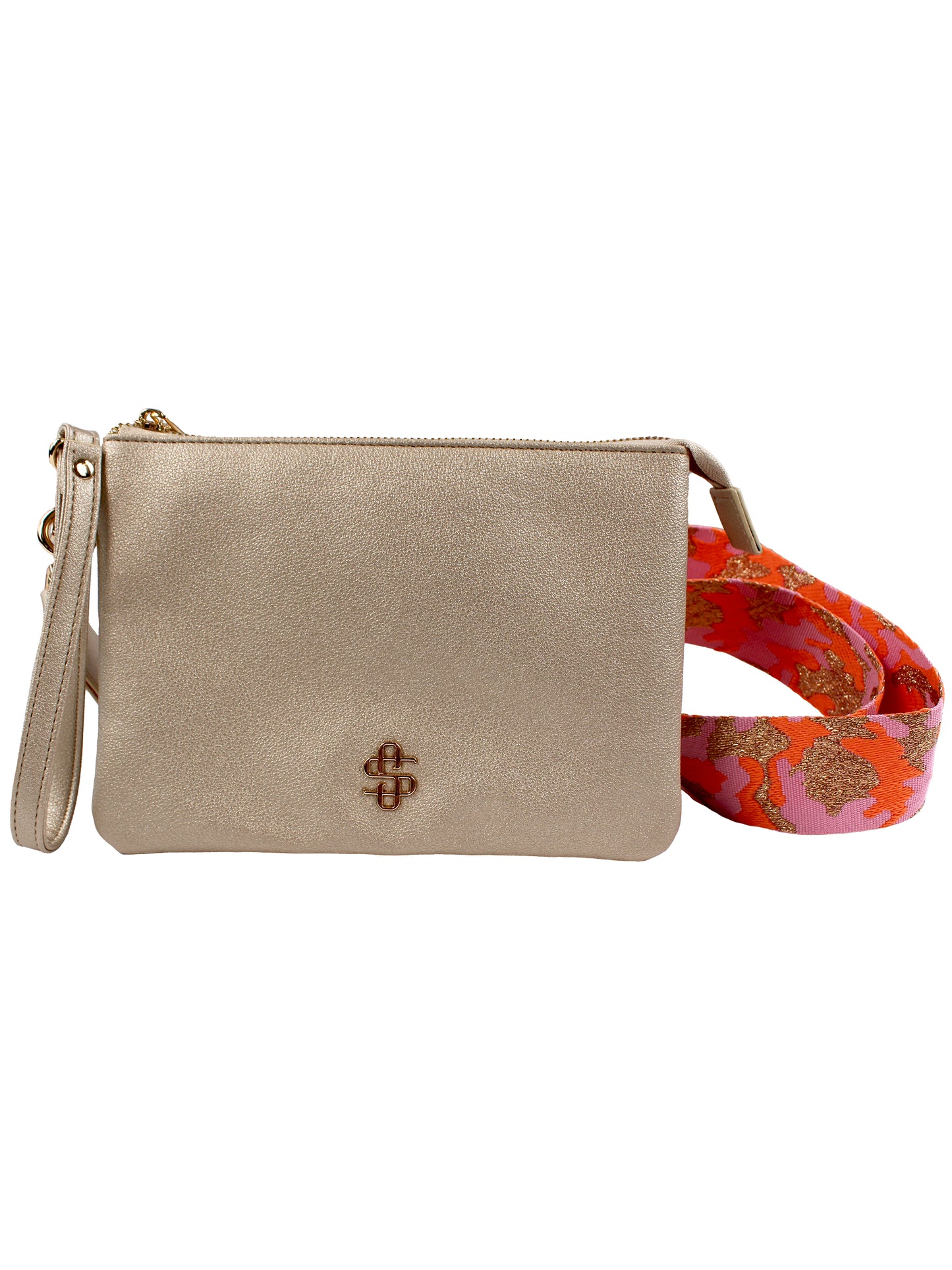 Leather Crossbody Wallet Bag