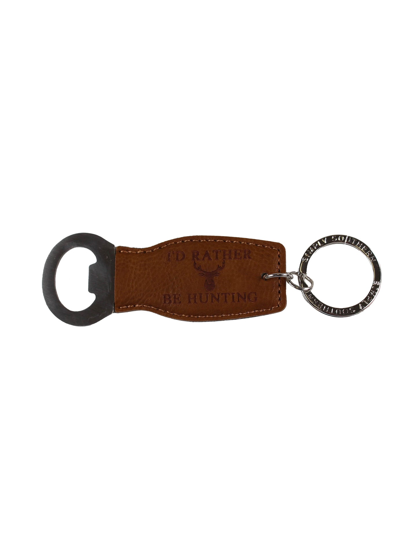 Leather Bottle Key Chain for Men (Multiple Styles)