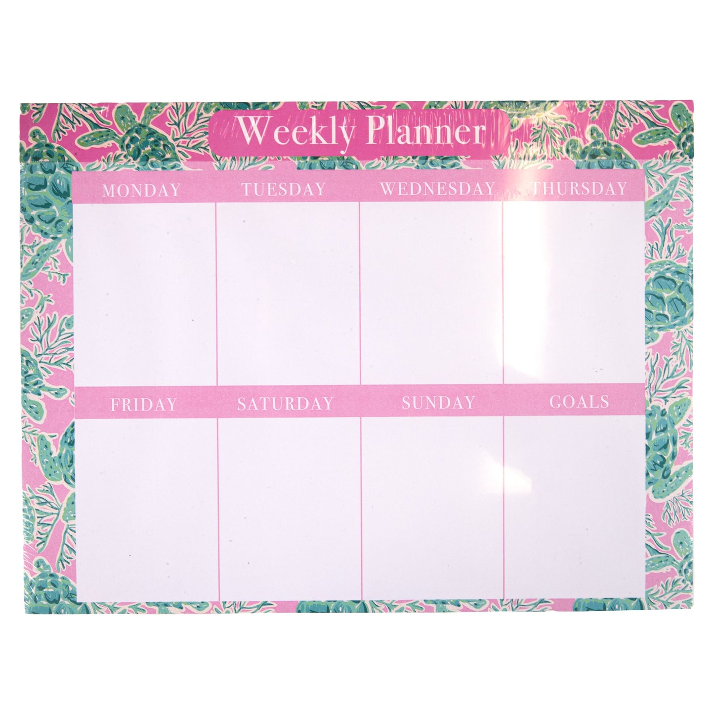 Sea Turtle Weekly Calendar