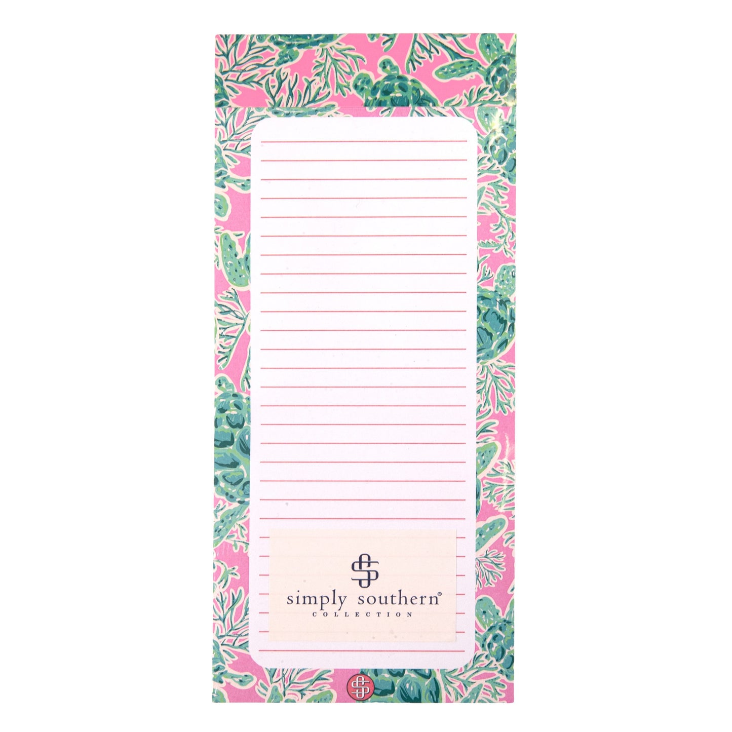 Sea Turtle Magnetic Notepad