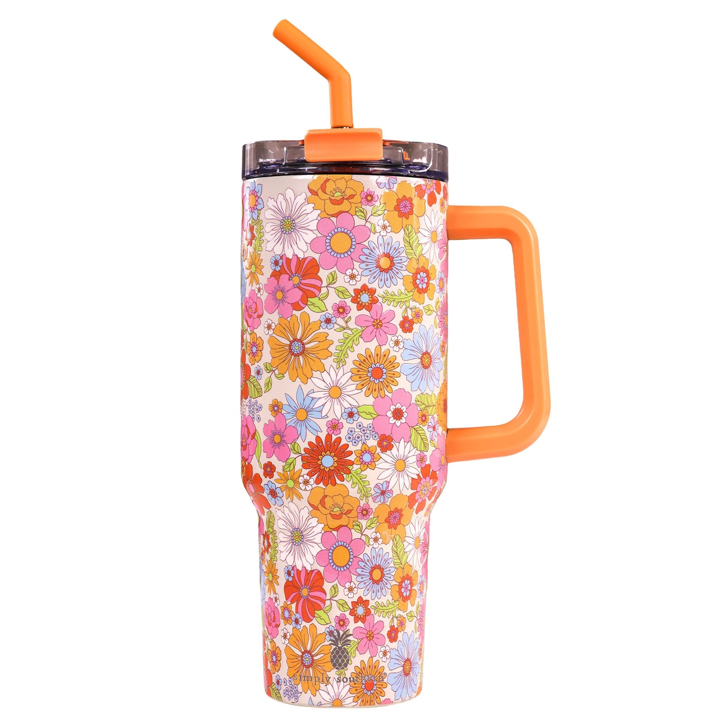 Multi Floral 40oz Tumbler