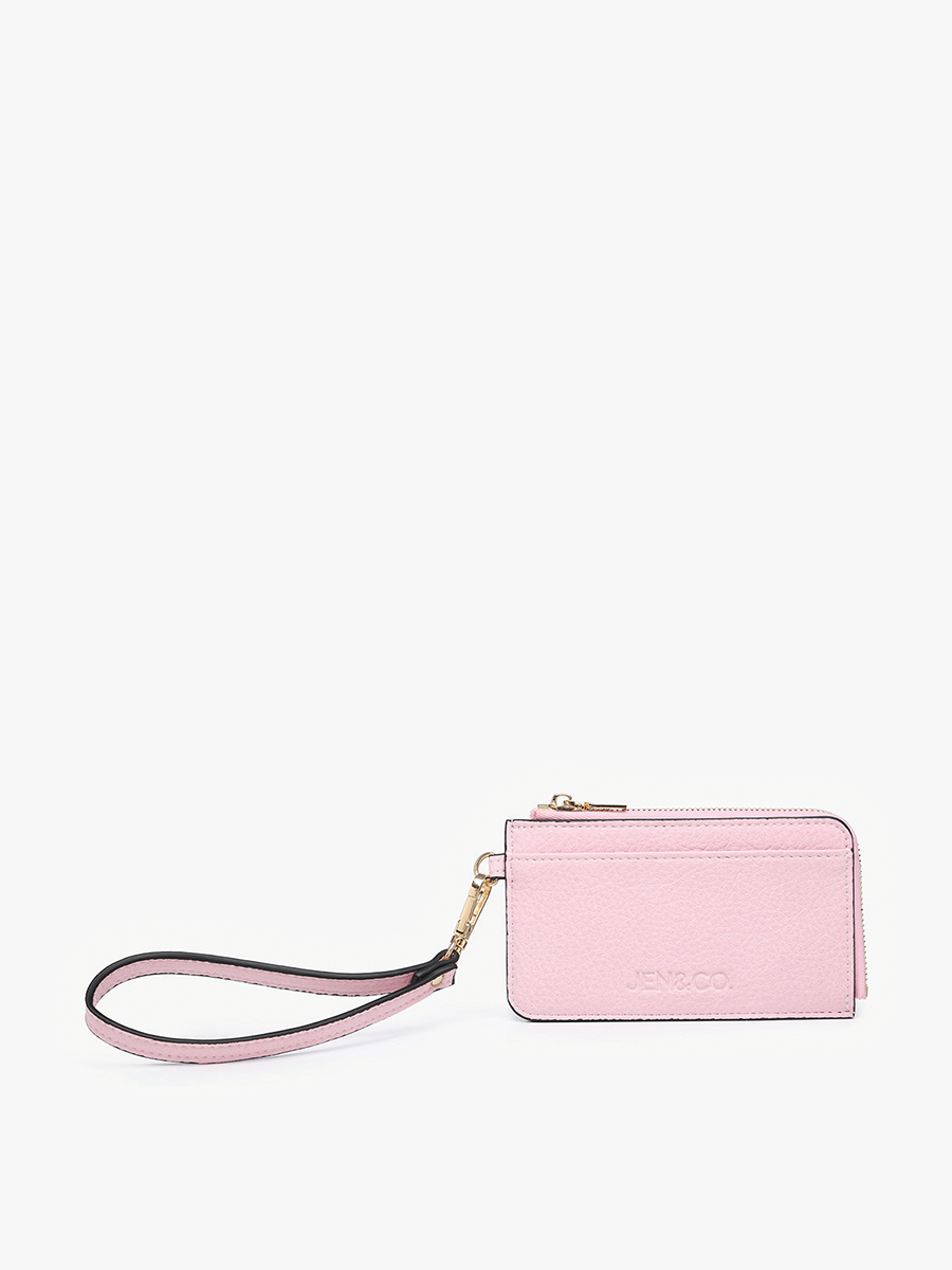 WL2081 Annalise Wallet w/ Cardholders & Zip Compartment: Sky Blue