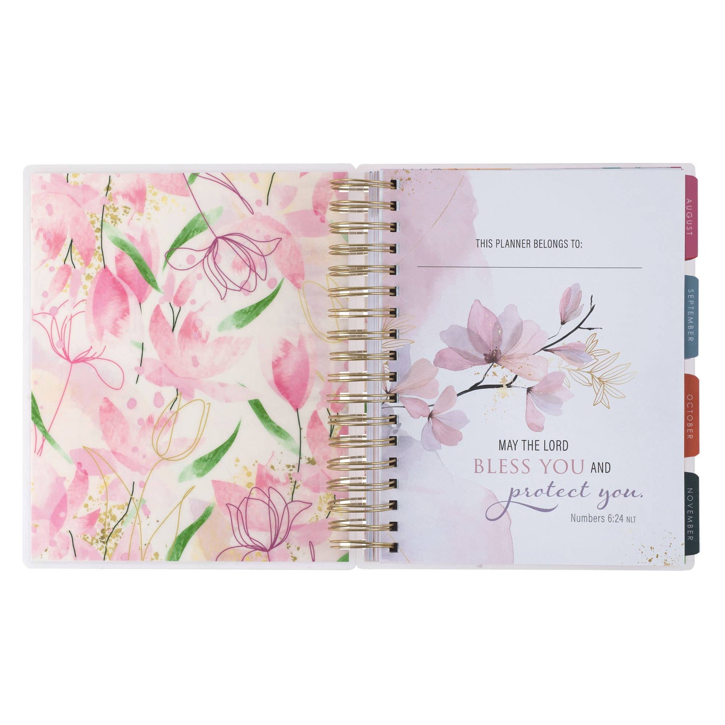2025 Wire 18 Month Planner God Refreshes My Soul Ps. 23:3