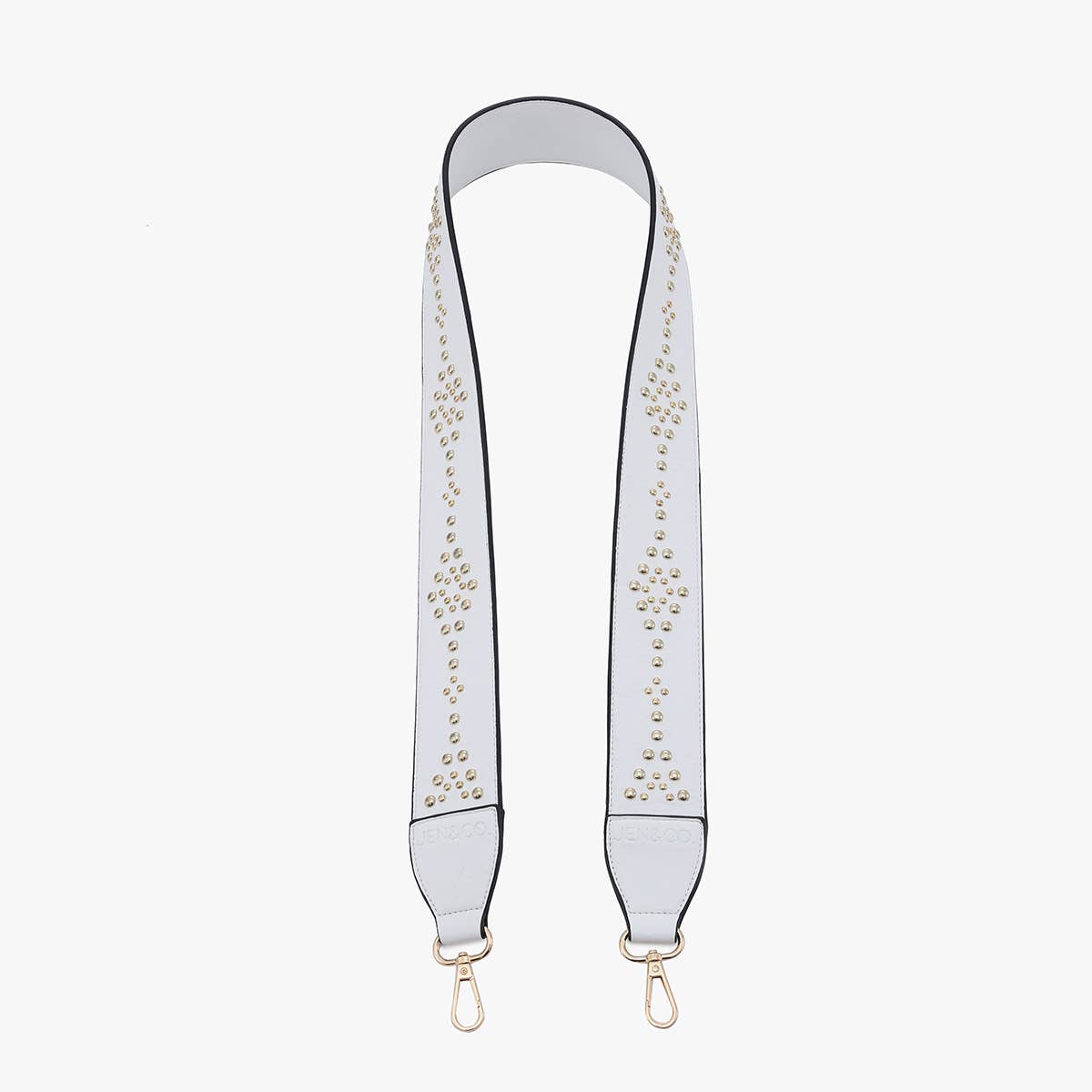 GSSTD Studded Guitar Strap: Black