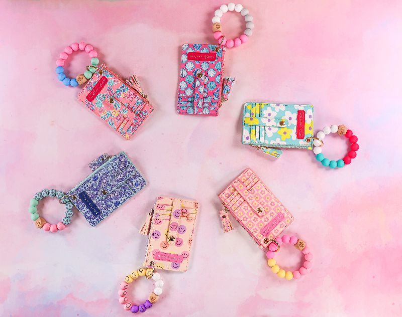 Beaded Bangle Wallet (Multiple Designs)