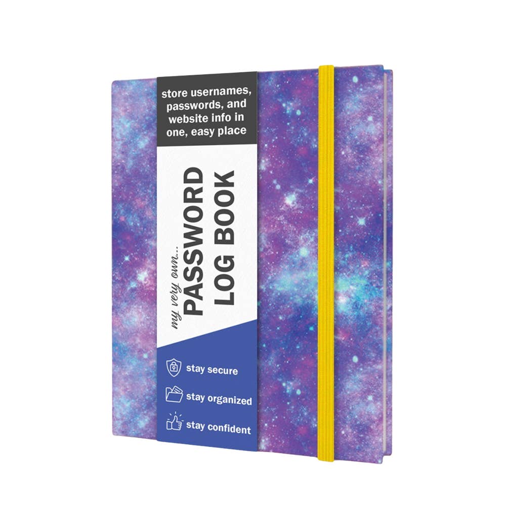 Stocking Stuffers Password + Username Log Book | Celestial