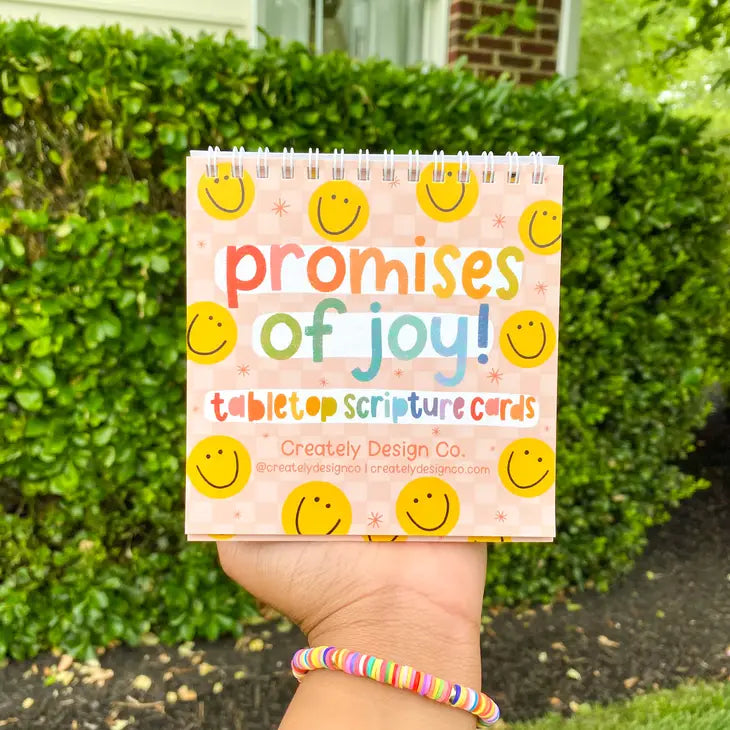 Promises of Joy Tabletop Scripture Cards