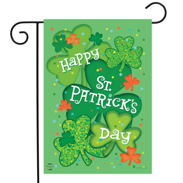 St. Patrick's Day Celebration Garden Flag