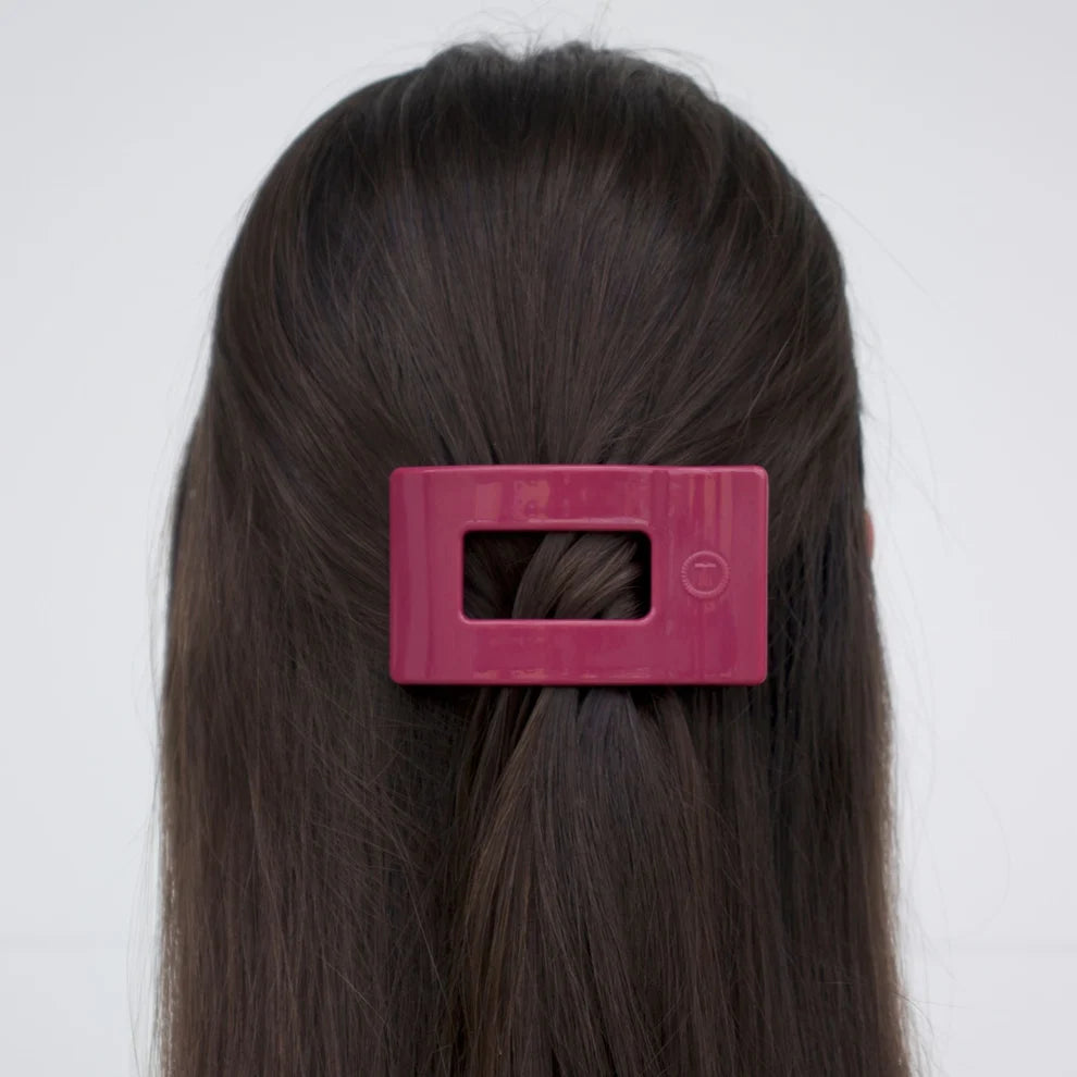 Mulberry Flat Rectangle Hair Clip
