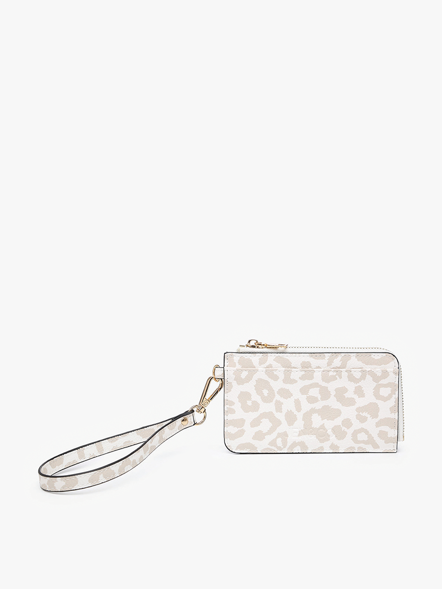 WL2081 Annalise Wallet w/ Cardholders & Zip Compartment: Sky Blue