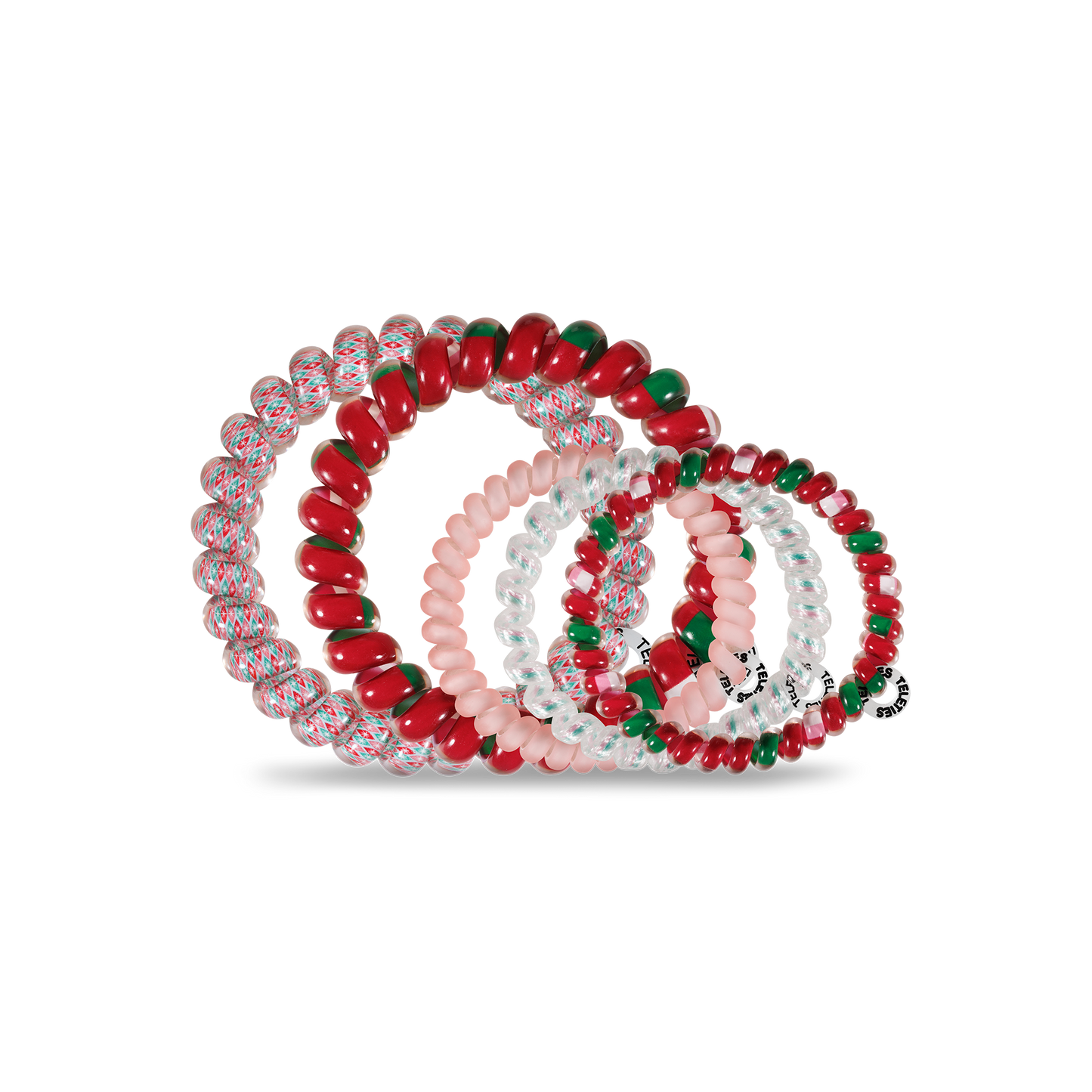 Sugarplum 5-Pack Hair Ties
