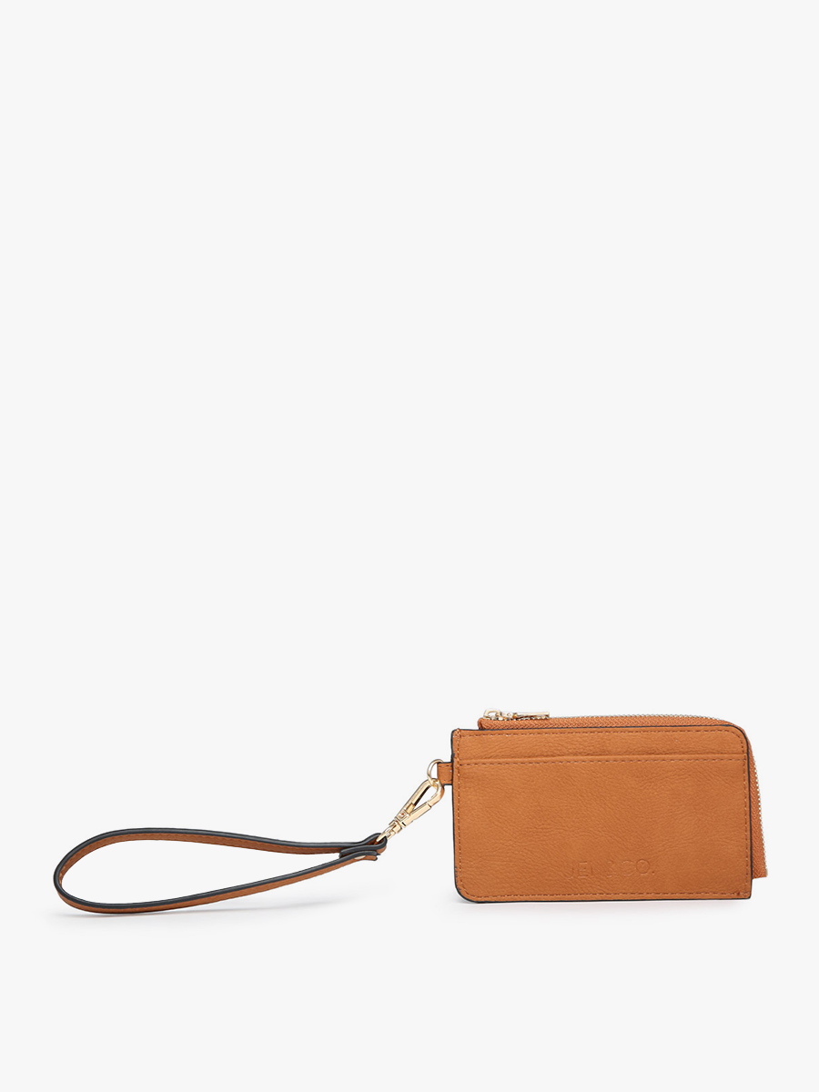 WL2081 Annalise Wallet w/ Cardholders & Zip Compartment: Sky Blue