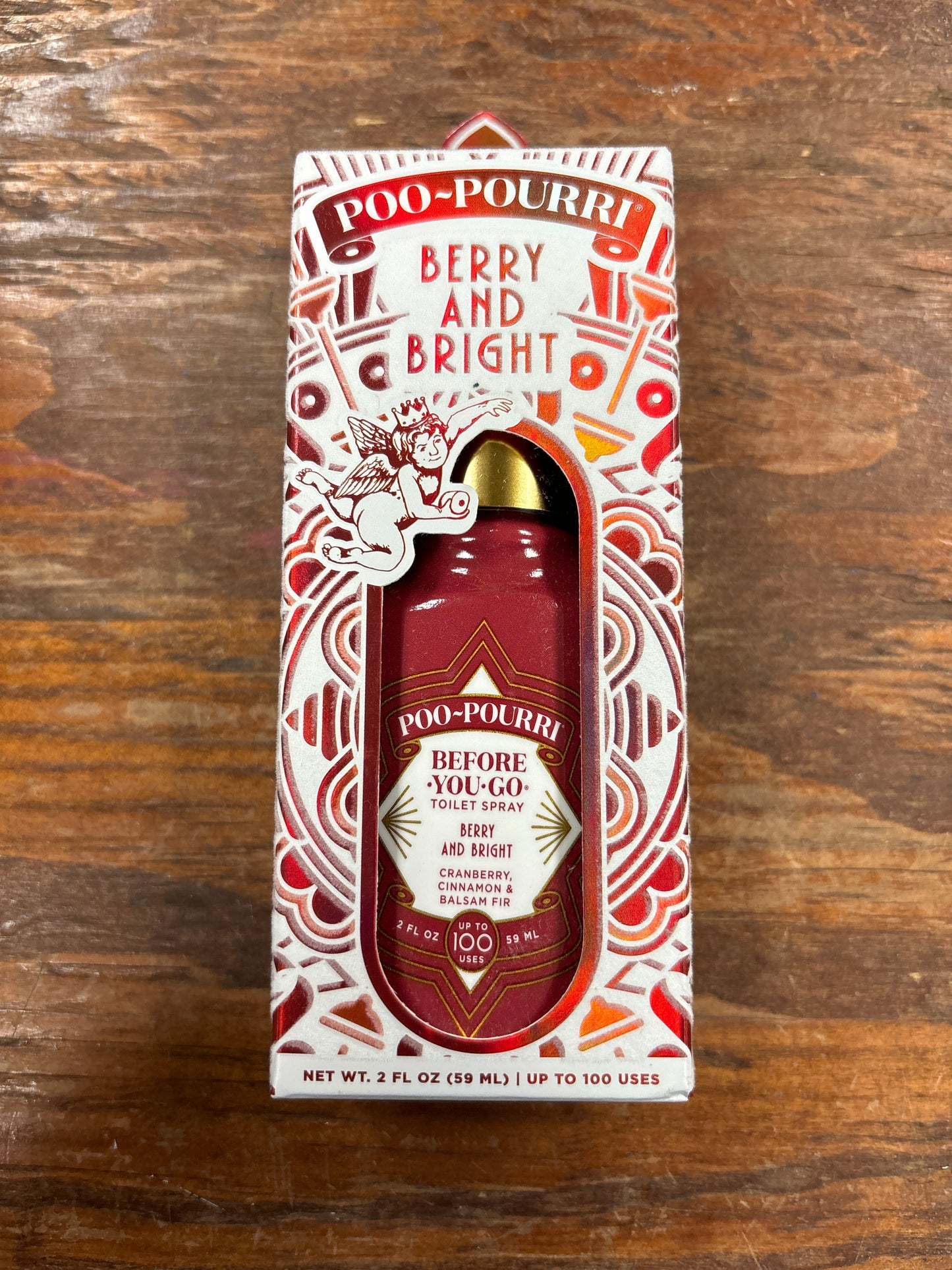 Berry and Bright Toilet Spray 2oz
