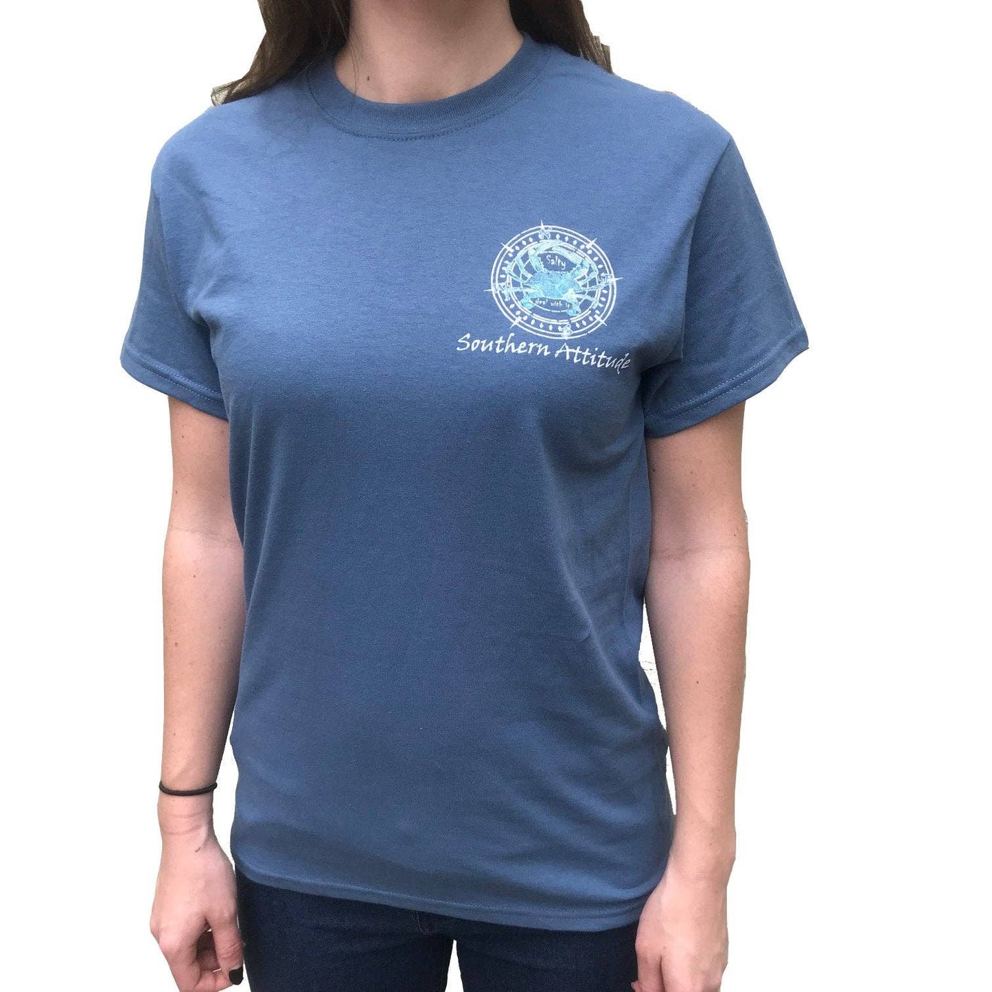 Salty Crab Indigo Shirt