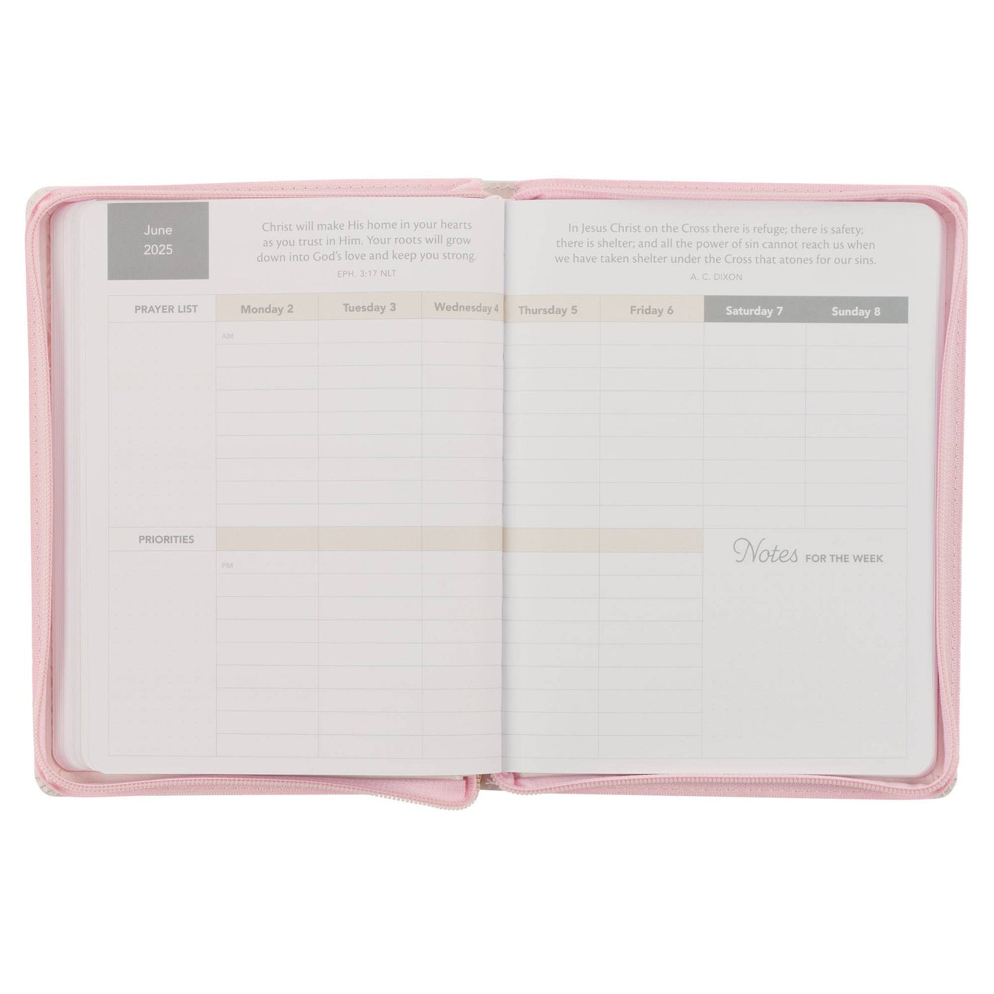 2025 18-Month Planner Hope & A Future Jer. 29:11