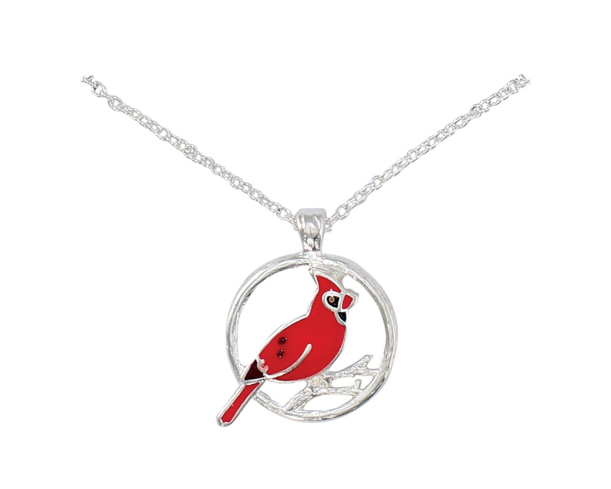 Red Cardinal Necklace