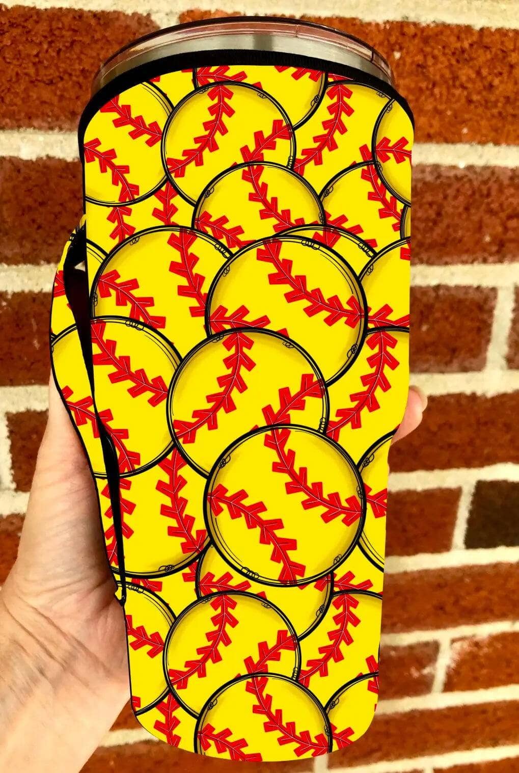 30 OZ Softball Insulated Cup Cover