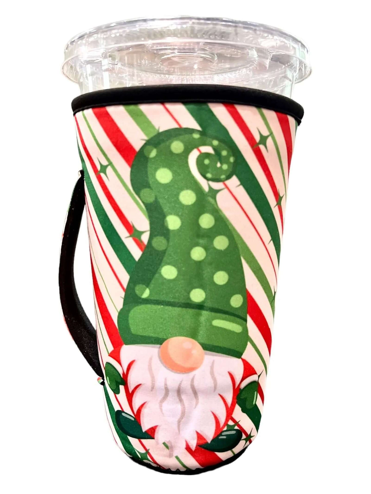 30 OZ / Jolly Christmas Gnome Insulated Cup Cover Sleeve