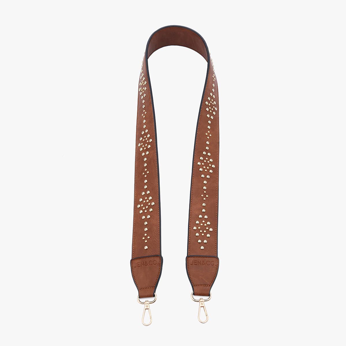 GSSTD Studded Guitar Strap: Black