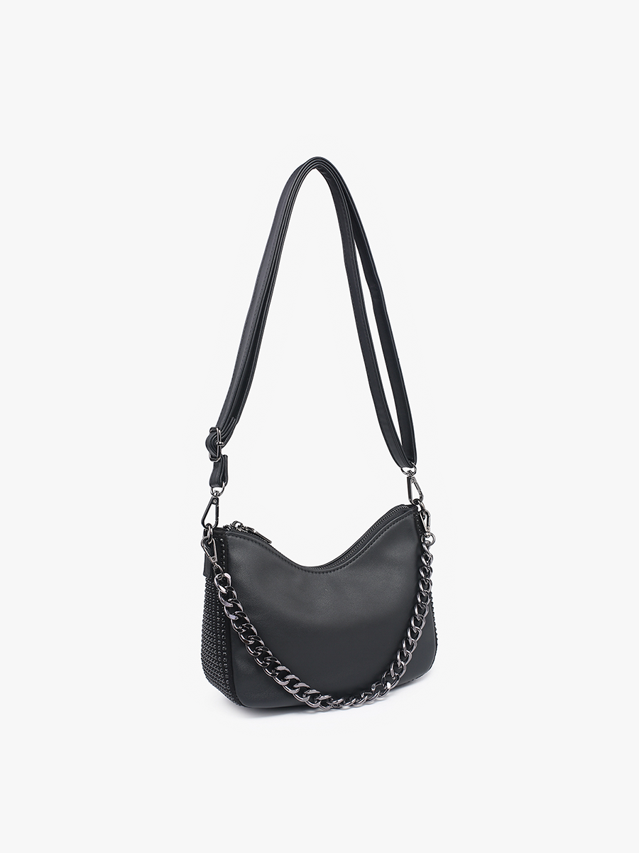 Sabine Grommet Detailed Shoulder Bag