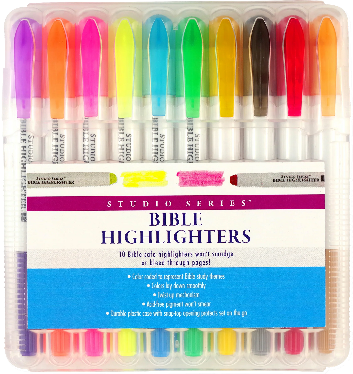 Bible Gel Highlighters (10-piece Set)