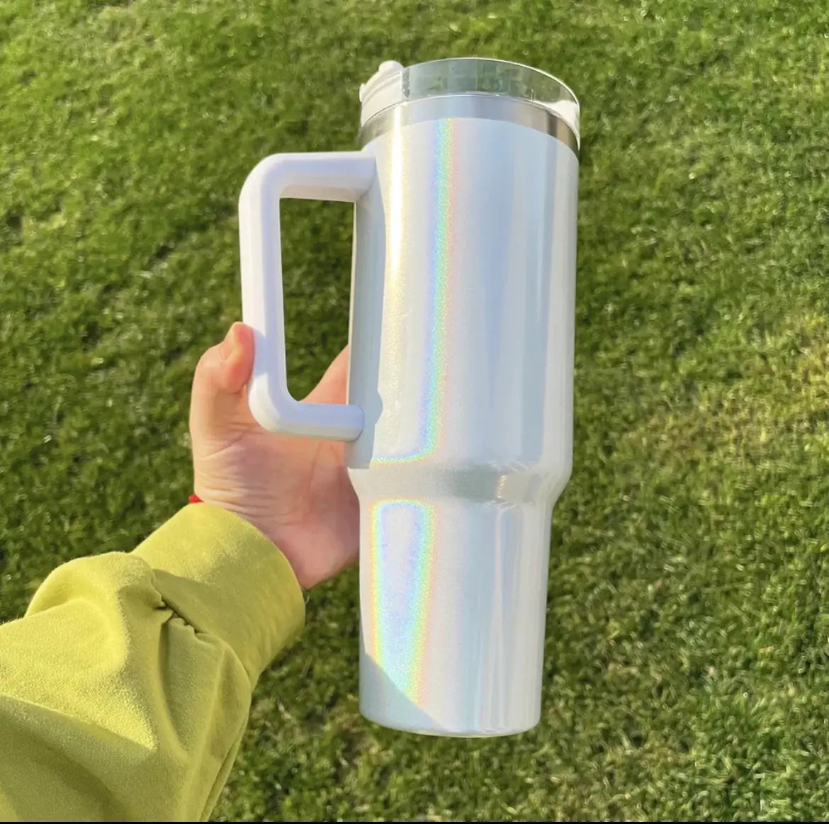 Maryland Crab Tumbler, 40oz, Md Flag, State tumble: White