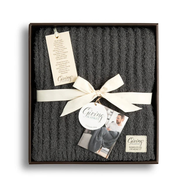 Men’s Cool Gray Giving Blanket