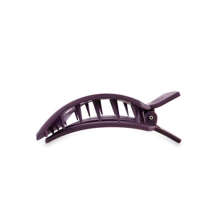 Burgundy Bliss Flat Square Clip