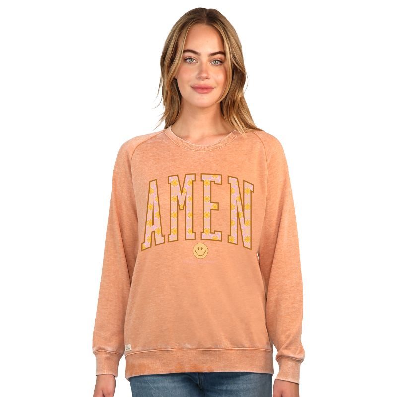 "Amen" Crew Pullover