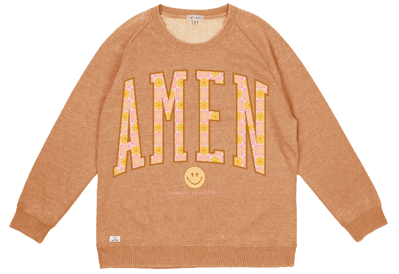 "Amen" Crew Pullover