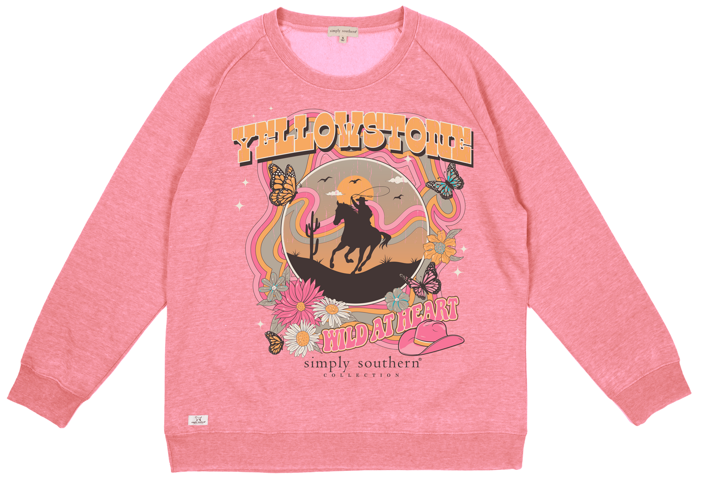 "Yellowstone, Wild at Heart" Crewneck