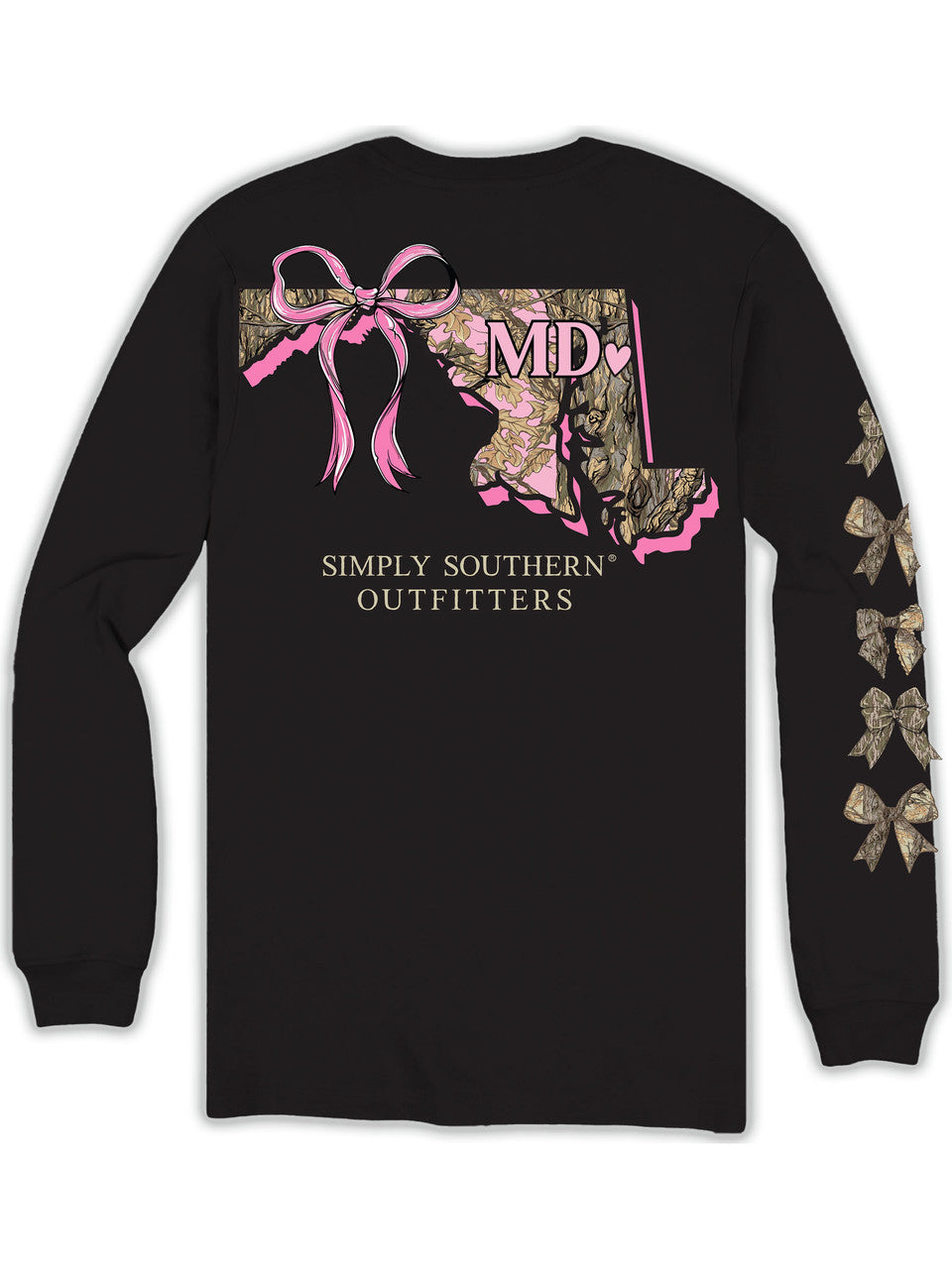 Maryland Camo Long Sleeve Shirt