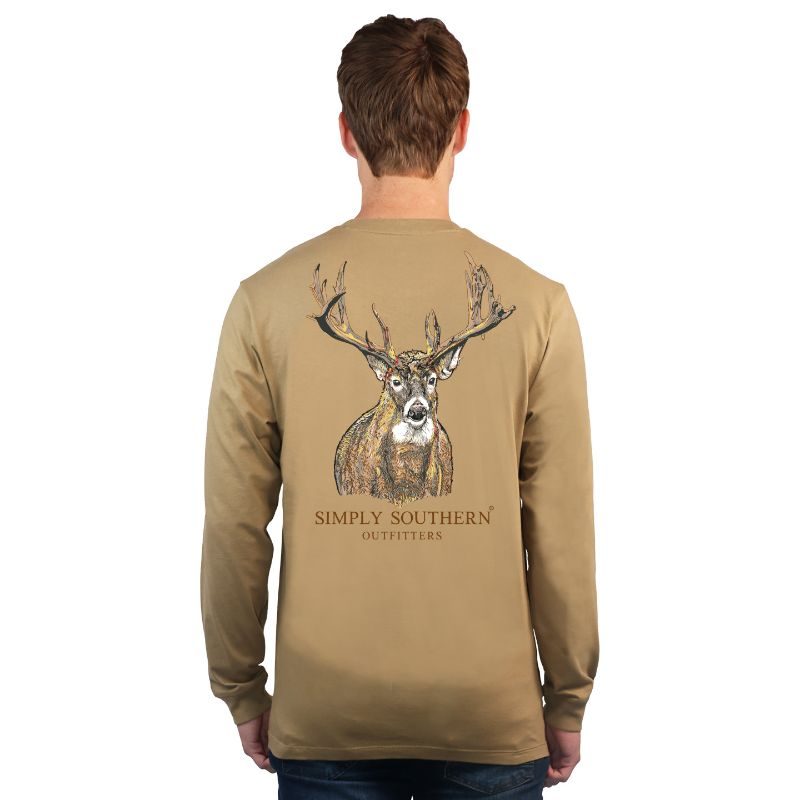 Unisex Tupelo Deer Long Sleeve Shirt