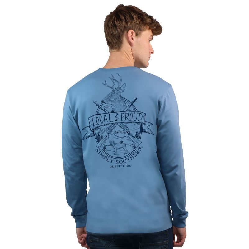 "Local & Proud" Unisex Long Sleeve Shirt