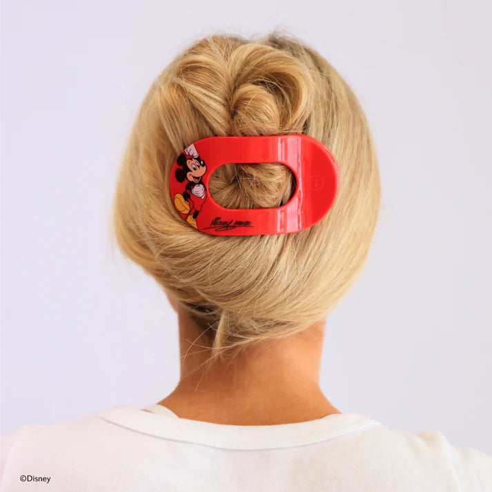 Mickey Mouse Flat Round Hair Clip