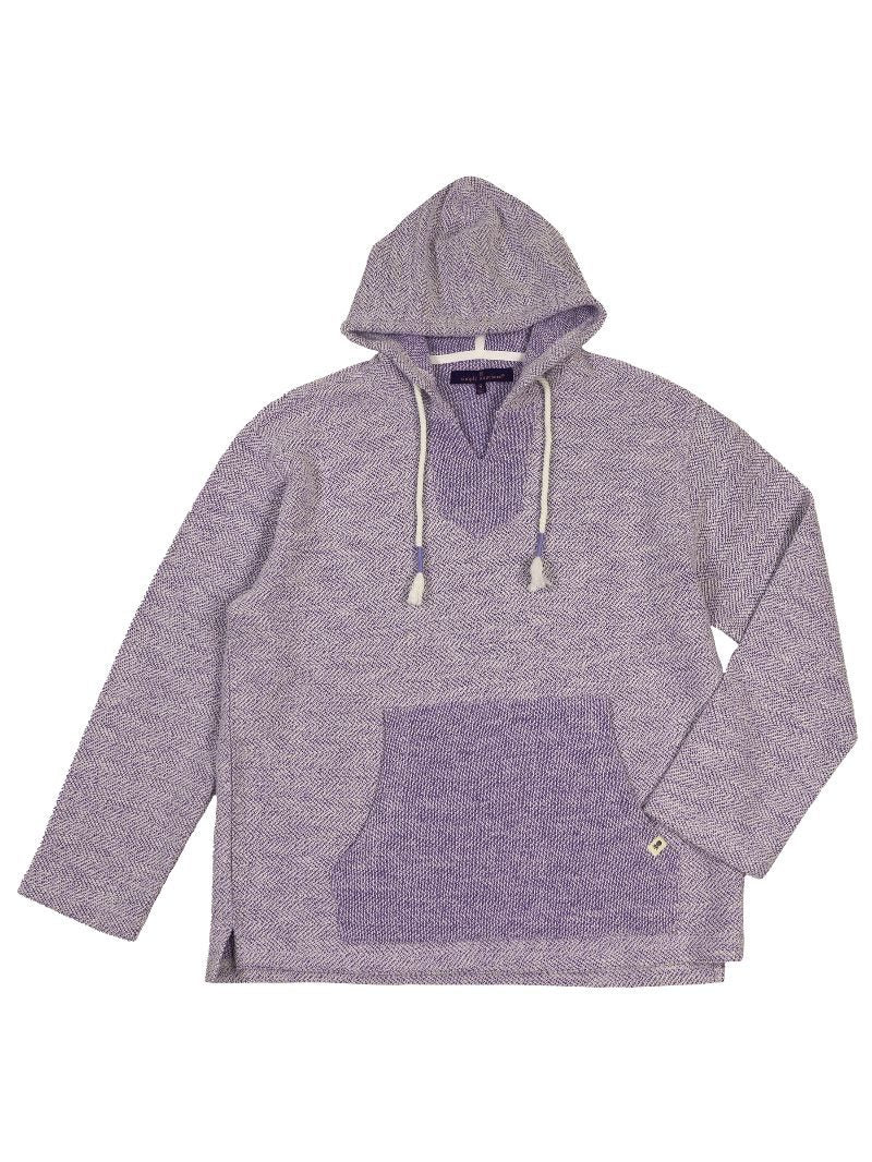 Slate Blue Terry Hoodie
