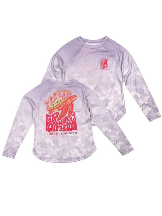 Grow With The Flow Rash Guard Long Sleeve