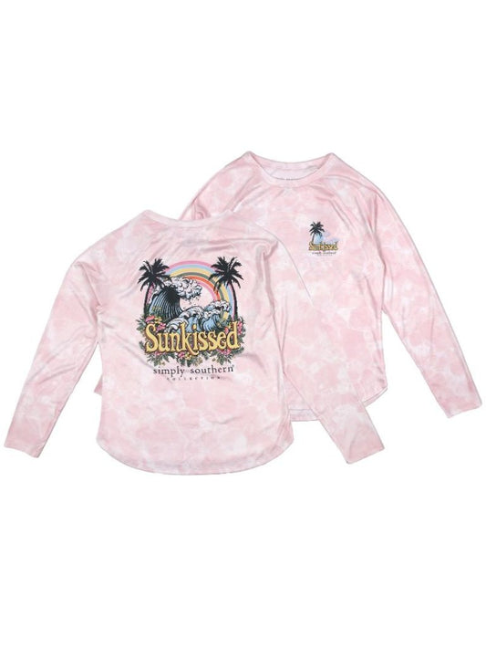 SunKissed Rash Guard Long Sleeve Shirt