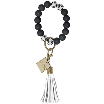 Beaded Bracelet Key Chains (Assorted Colors)