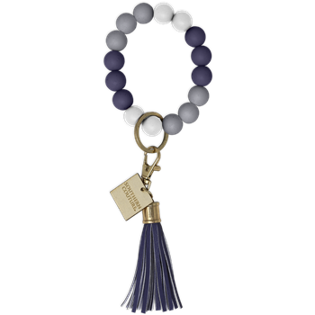 Beaded Bracelet Key Chains (Assorted Colors)
