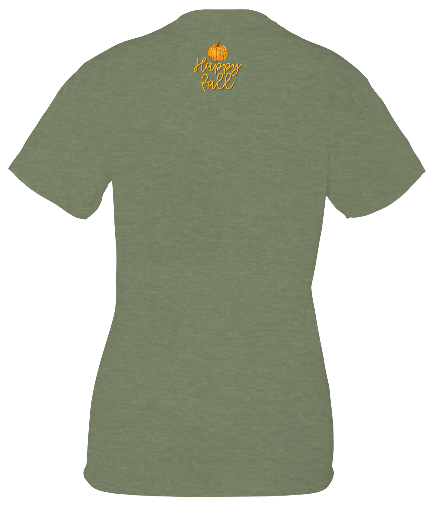 Pumpkin and Flowers Shirt