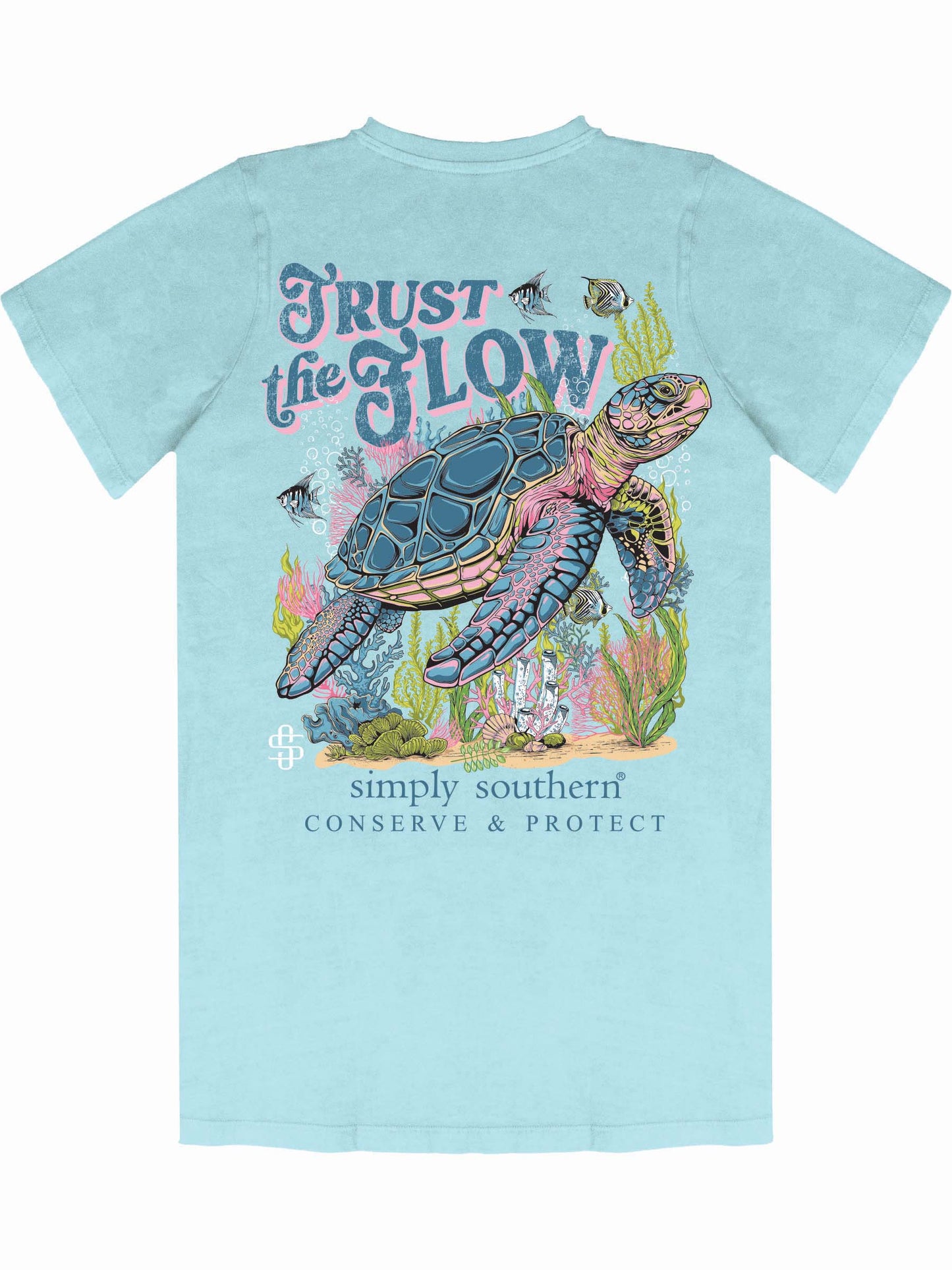 "Trust The Flow" Short Sleeve Shirt