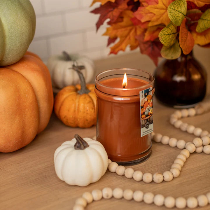 Harvest Pumpkin 8oz Jar Candle