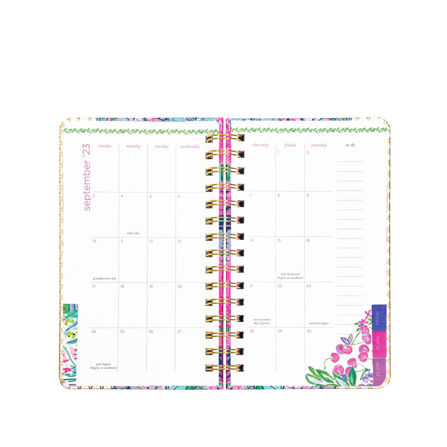 Medium 17 Month Agenda - Always Be Blooming