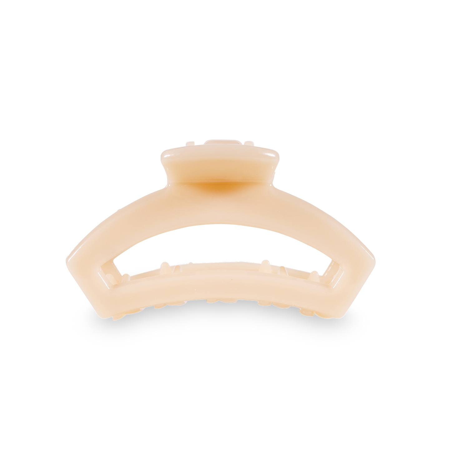 Open Almond Beige Hair Clips