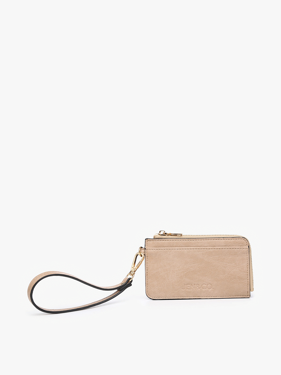 WL2081 Annalise Wallet w/ Cardholders & Zip Compartment: Sky Blue