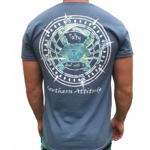 Salty Crab Indigo Shirt